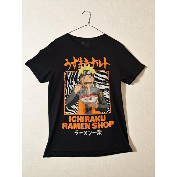 Naruto Shippuden Men's Anime Shirt Ichiraku Ramen Shop T-Shirt - Picture 3 of 8